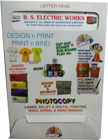 Corporate letterheads with branding