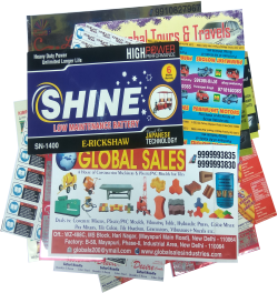 Sticker sheet with multiple labels